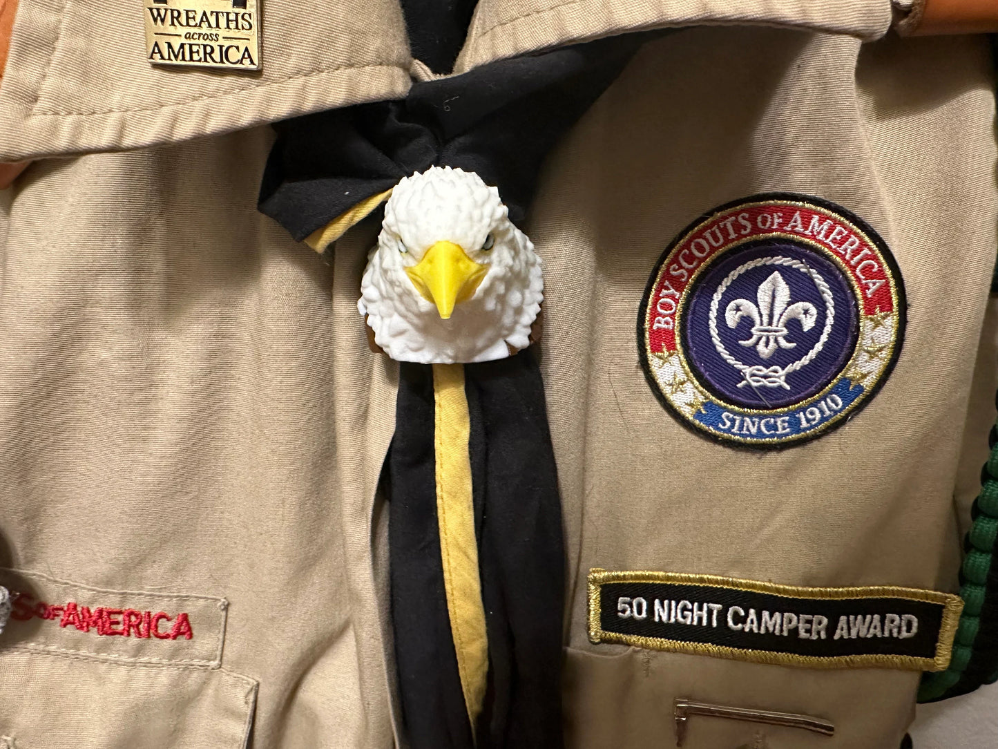 Eagle Neckerchief Slide