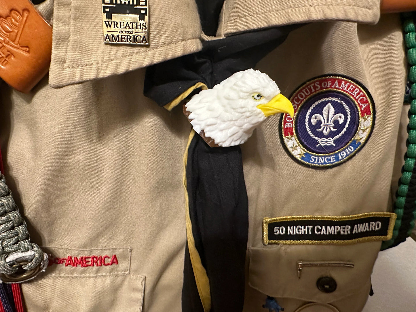 Eagle Neckerchief Slide