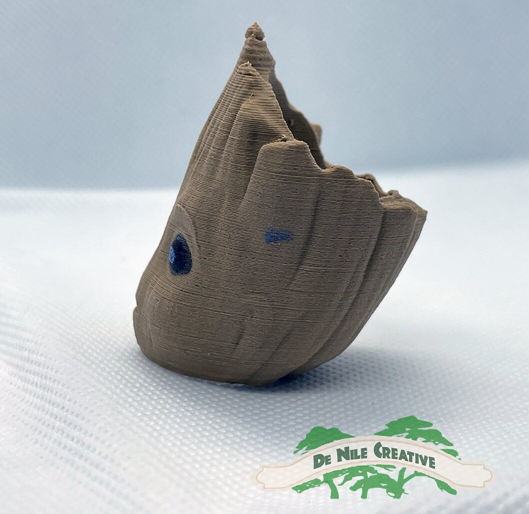 Tree Head Neckerchief Slide