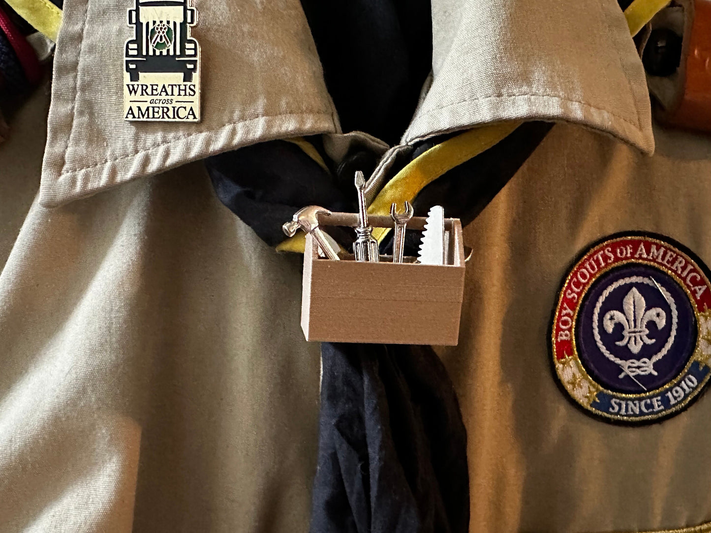 Toolbox Neckerchief Slide