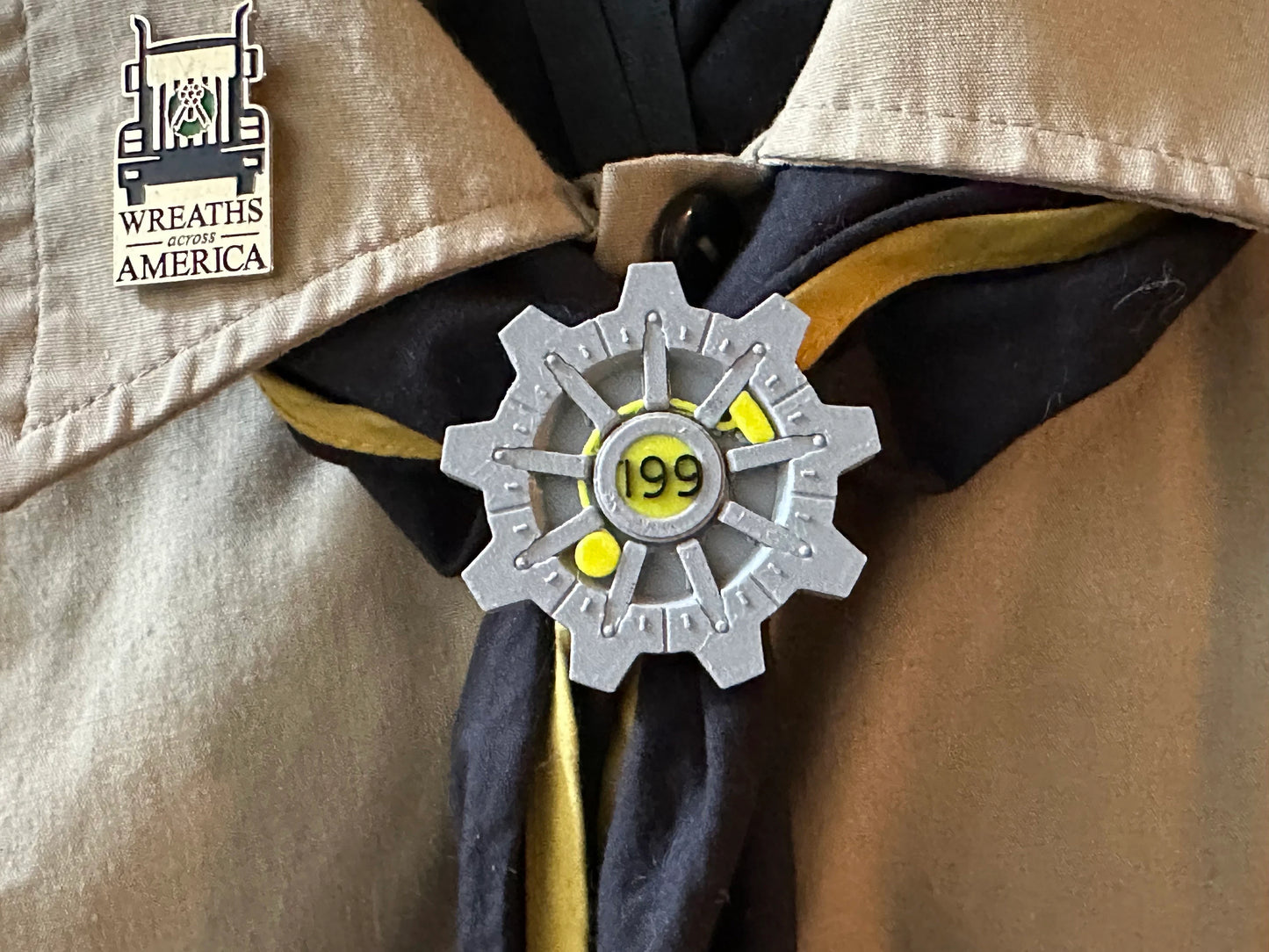 Customizable Door Neckerchief Slide