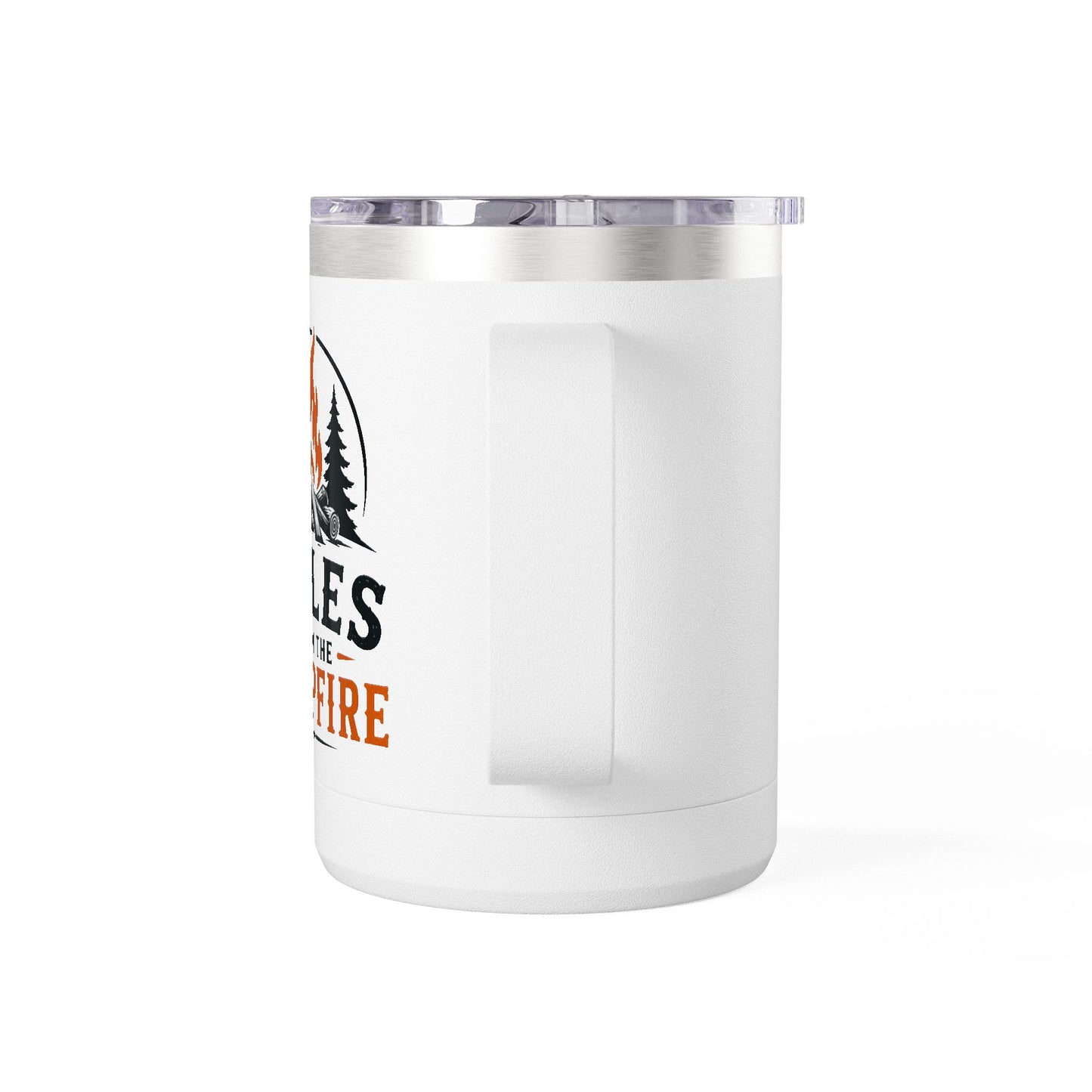 Tumbler Mug — "Tales From The Campfire" Insulated 15oz Camping Coffee Tumbler