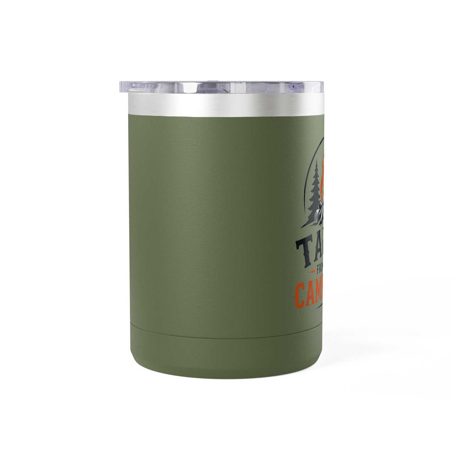 Tumbler Mug — "Tales From The Campfire" Insulated 15oz Camping Coffee Tumbler