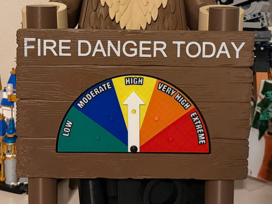 BigFig Fire Danger Sign