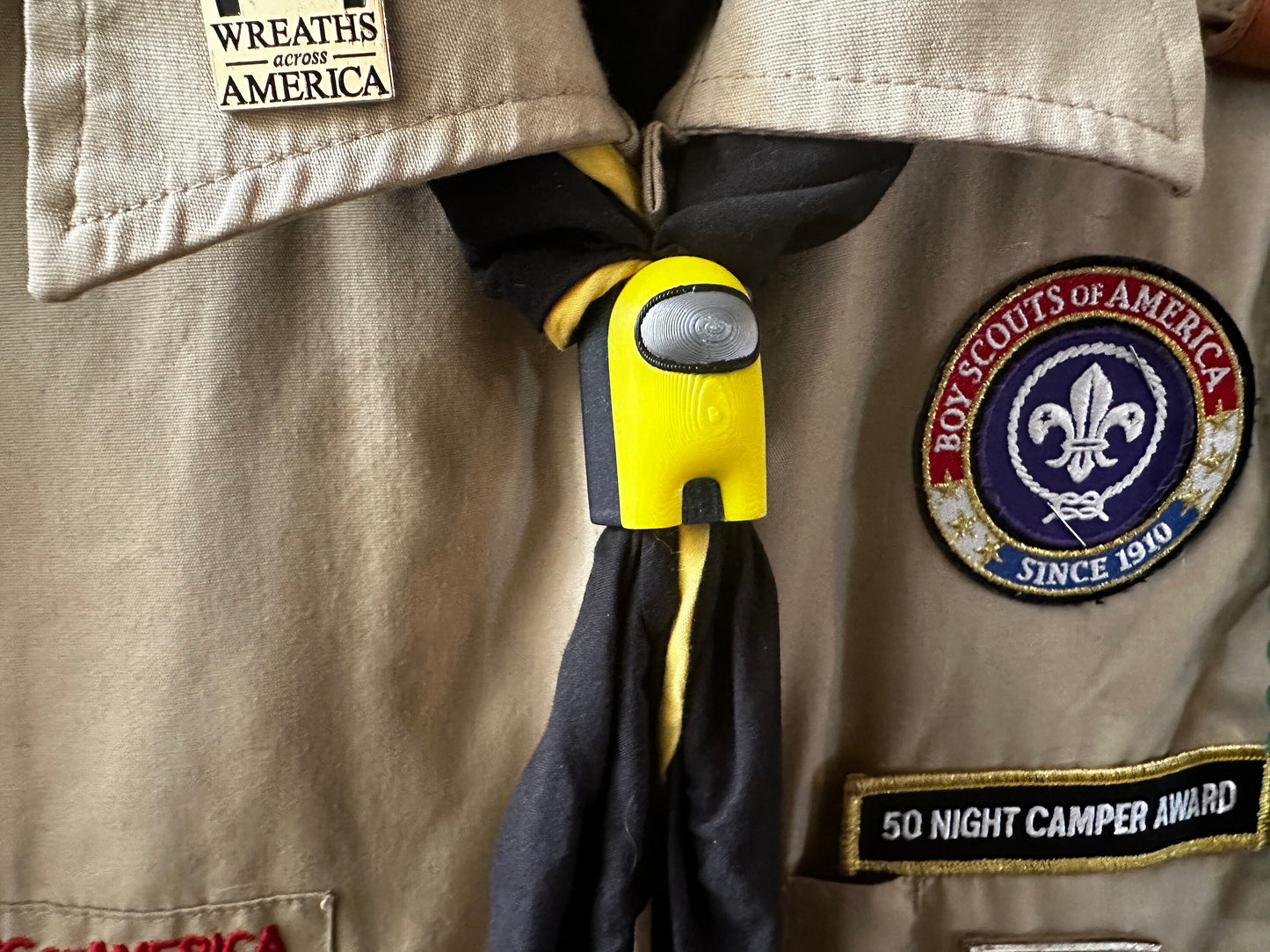 Among Us Player Neckerchief Slide