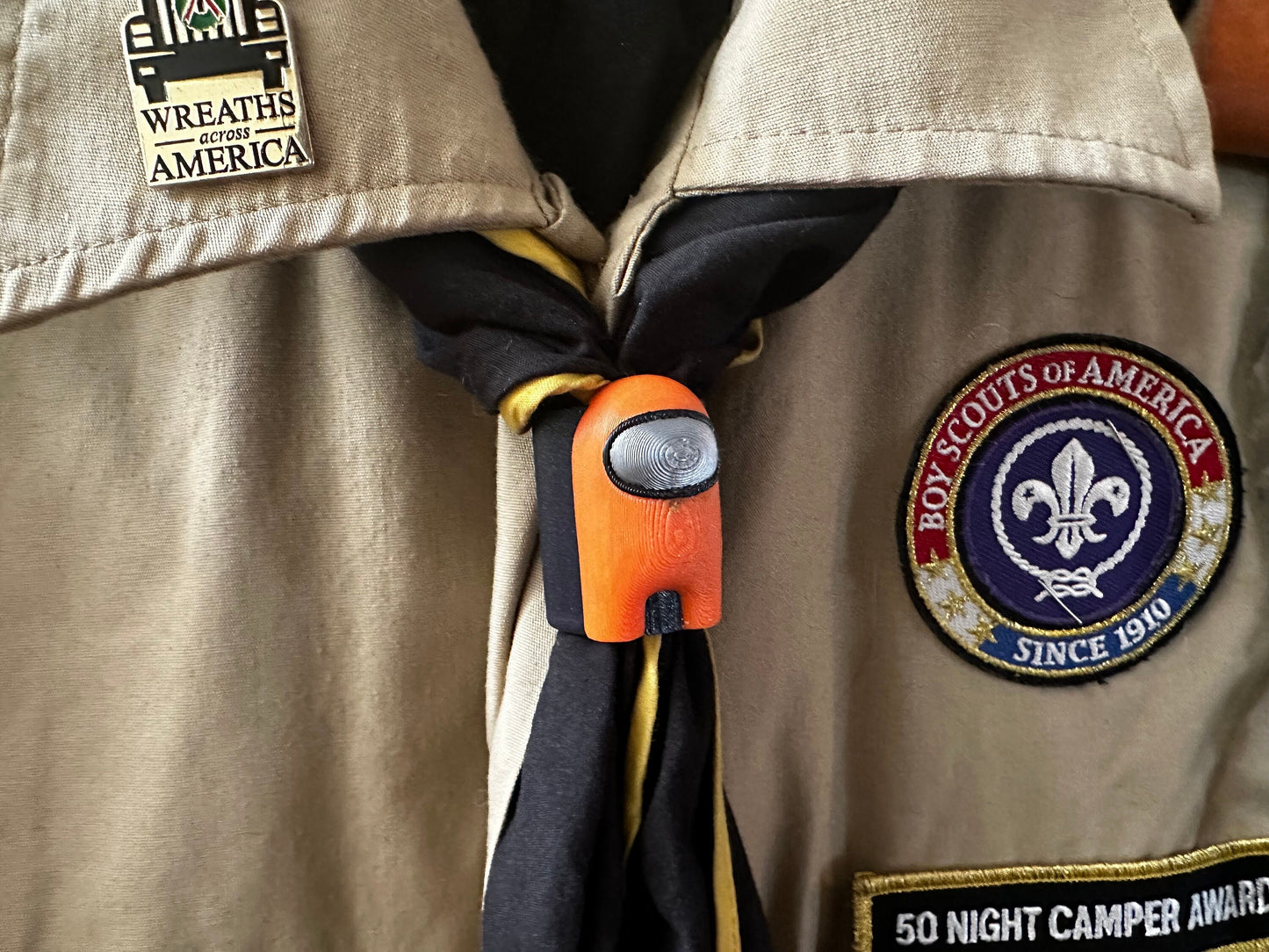 Among Us Player Neckerchief Slide