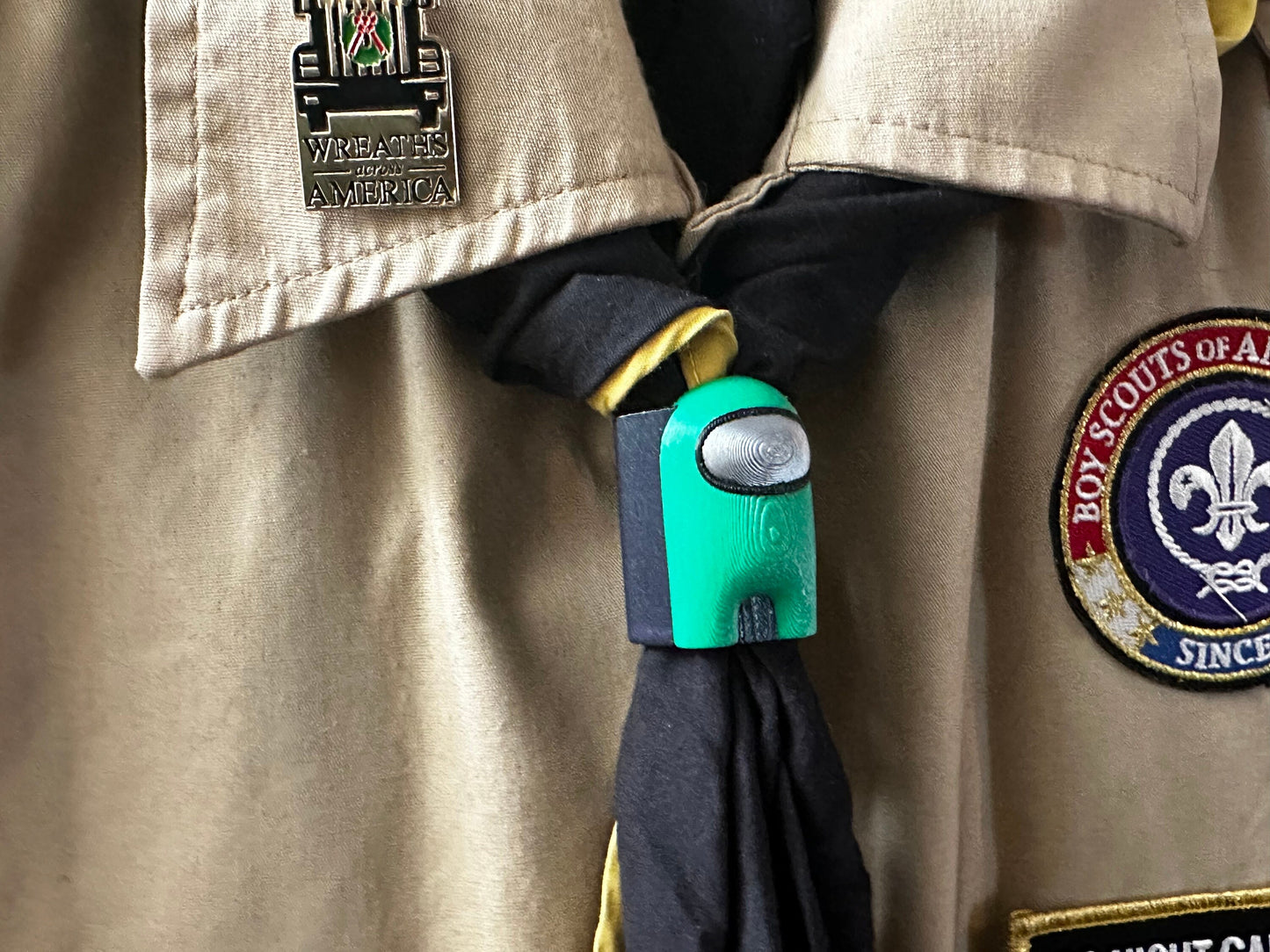 Among Us Player Neckerchief Slide
