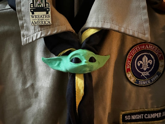 Grogu Neckerchief Slide