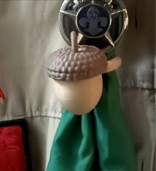 Acorn Neckerchief Slide