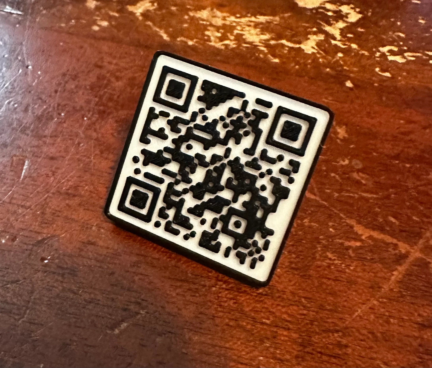 Rick Roll Neckerchief Slide