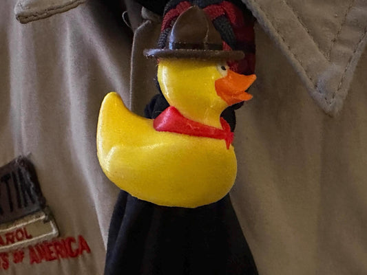 Rubber Ducky Neckerchief Slide