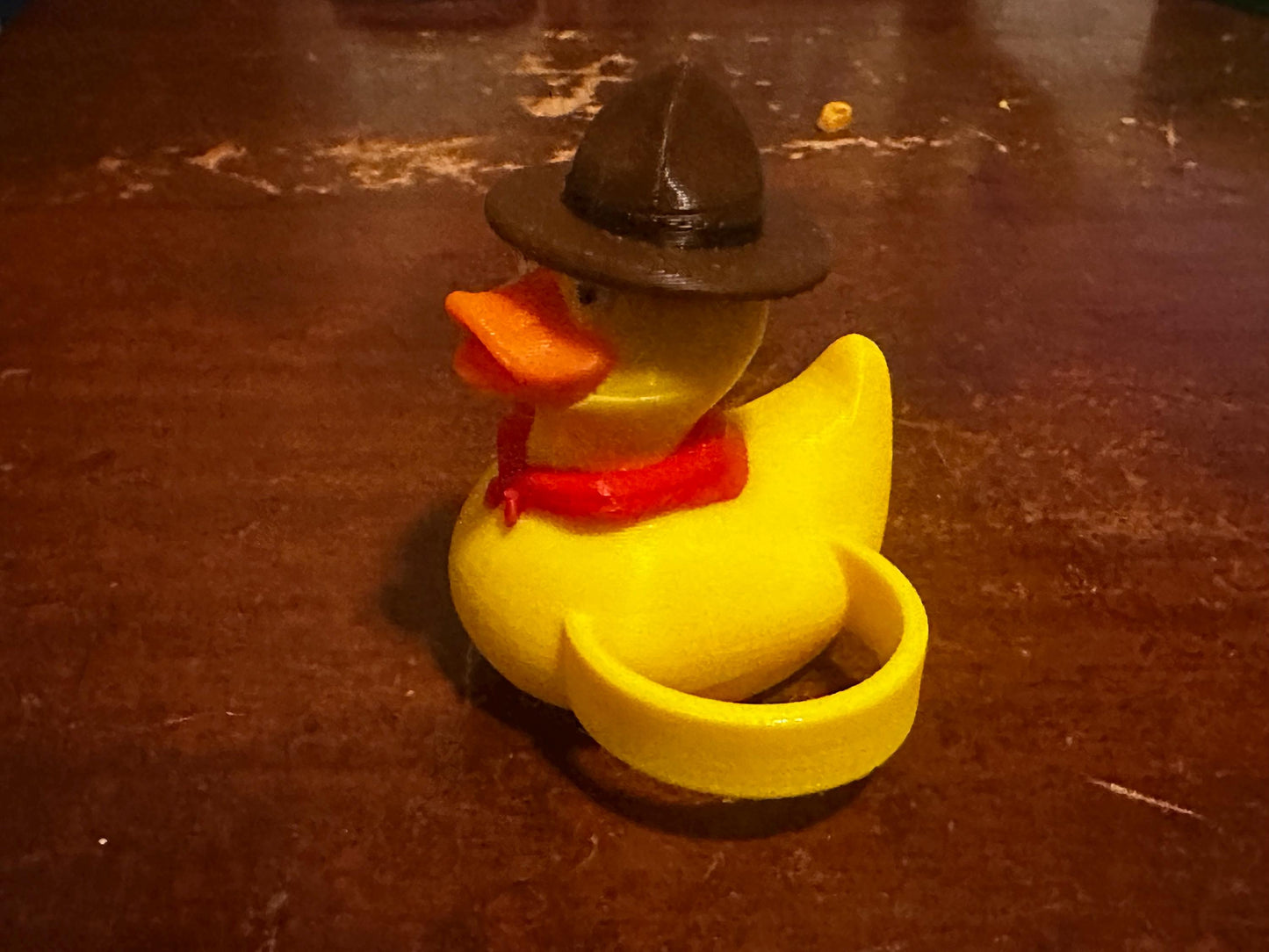 Rubber Ducky Neckerchief Slide