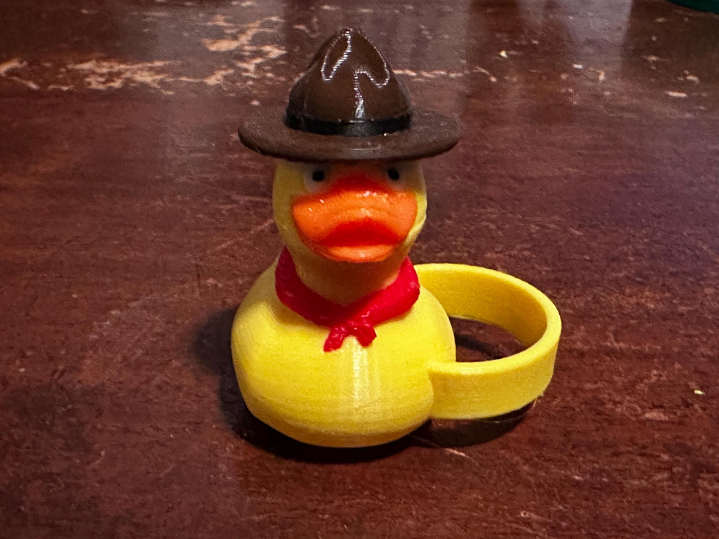 Rubber Ducky Neckerchief Slide